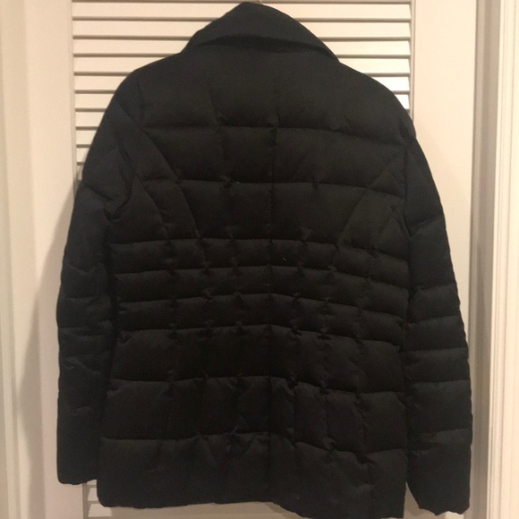 Down Jacket w/ hood. Calvin Klein black beauty! - Picture 2 of 5